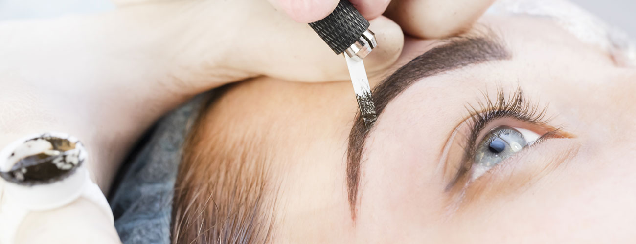 Semi Permanent Eyebrow Embroidery