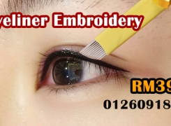 RM399: Best Eyeliner Embroidery Package KL Ampang Cheras